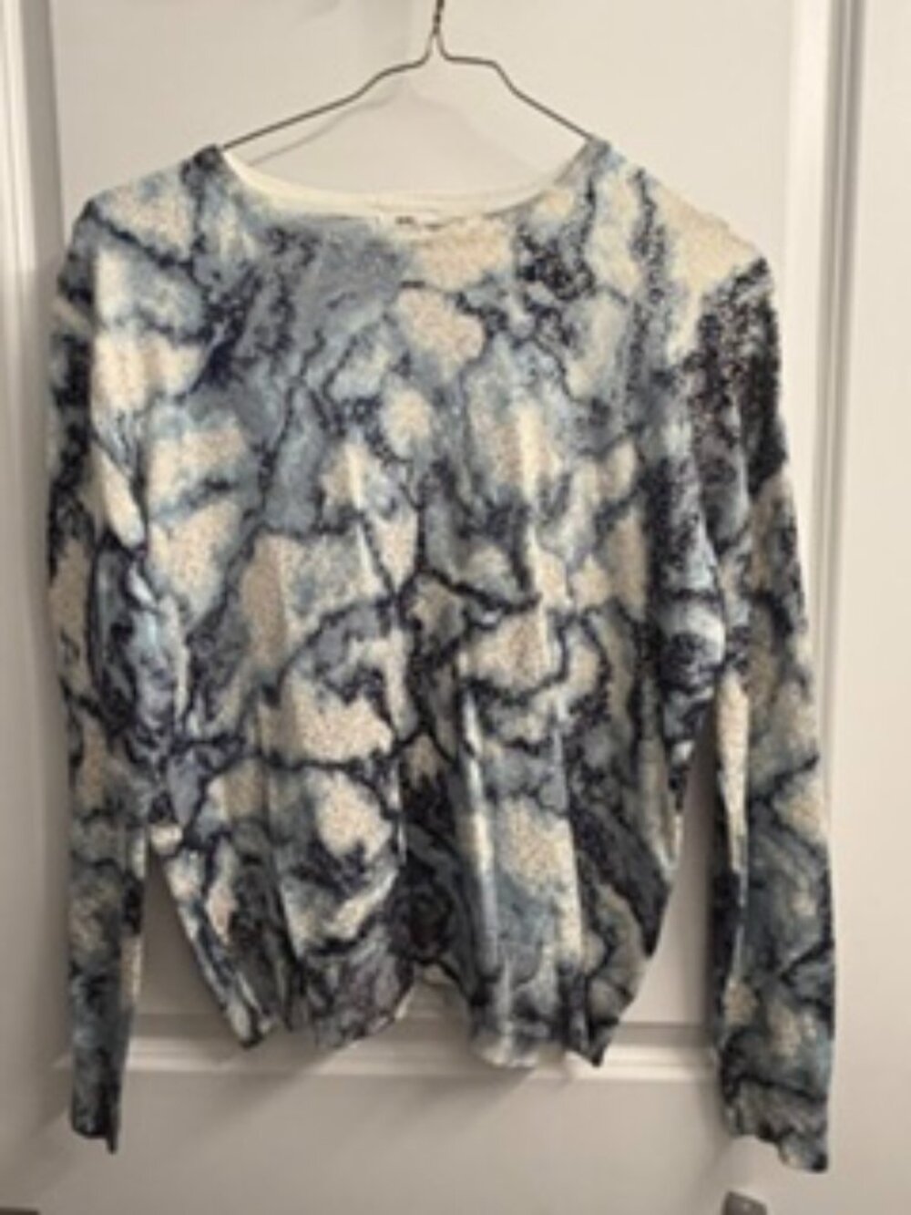 YAL Crew Neck Tie Dye Cotton Sweater_NWT